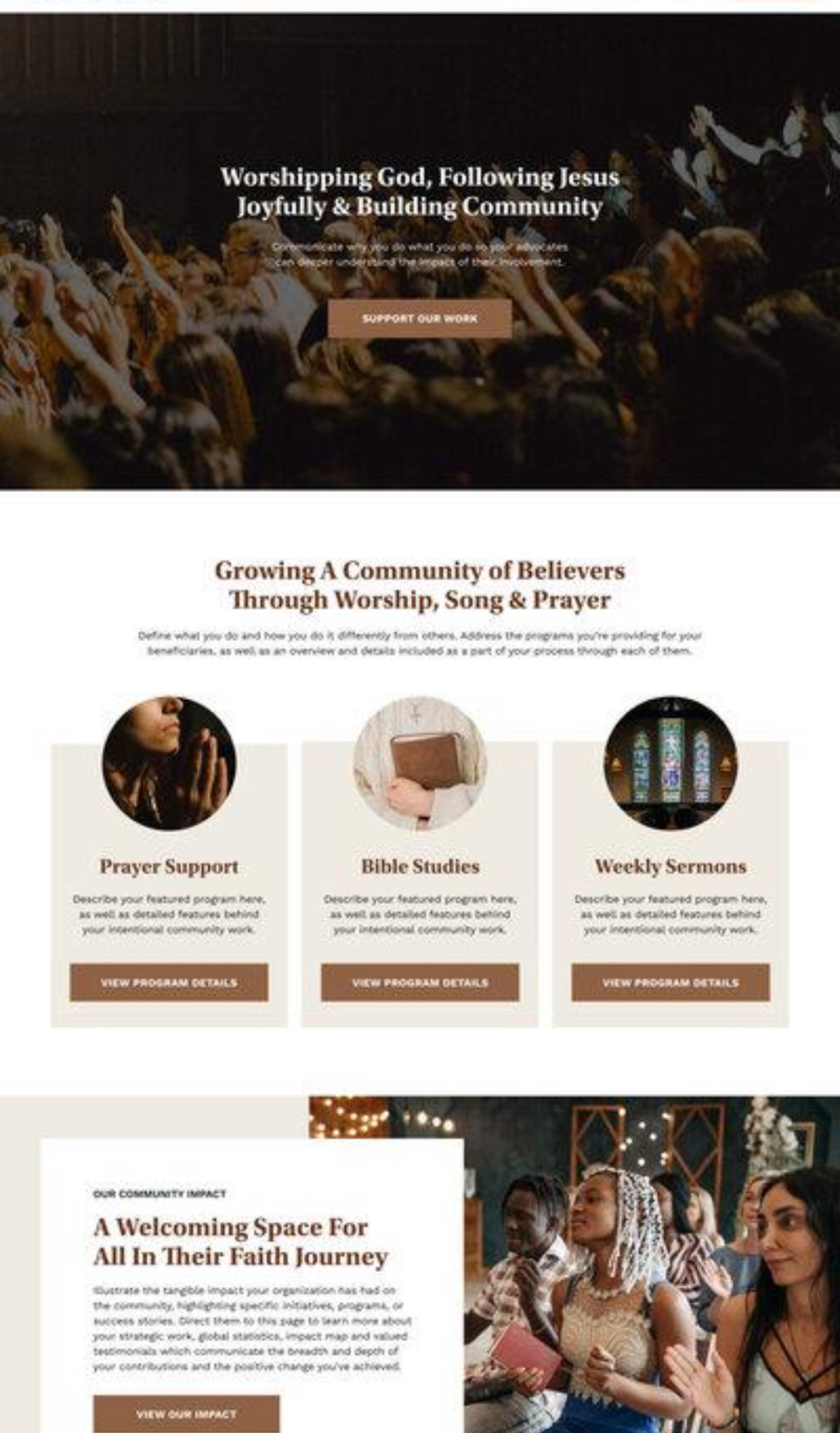 Community Faith Platform